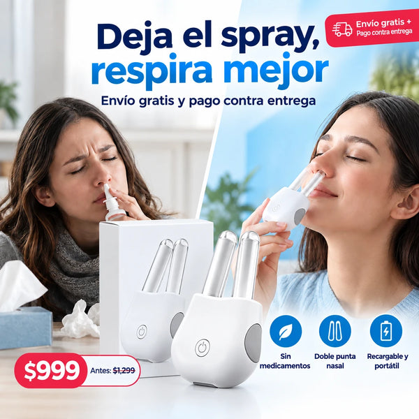 Descongestionador Nasal de Luz Roja